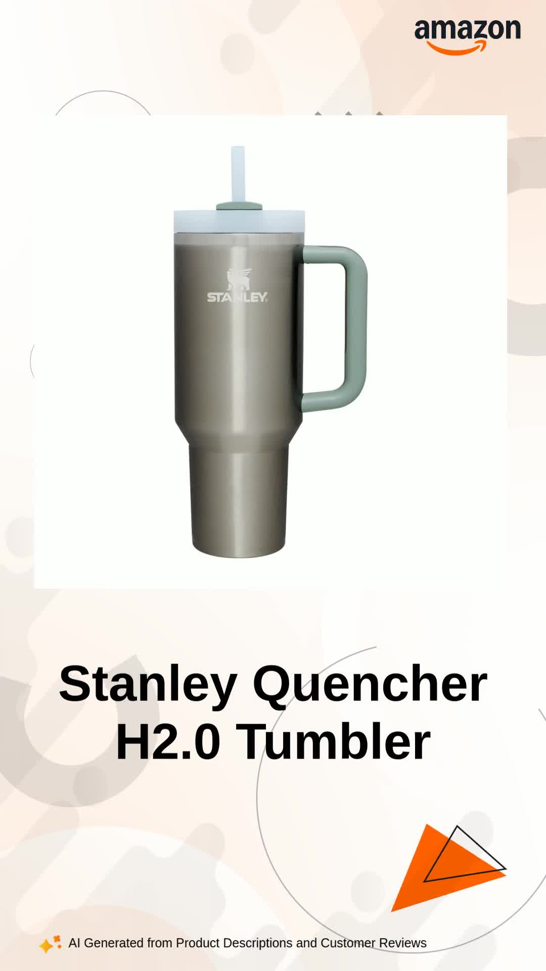 Stanley Quencher H2.0 FlowState Stainless Steel Vacuum Insulated